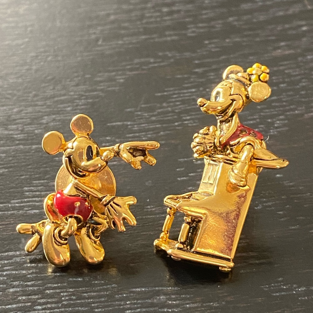 Vintage Napier Disney brooch/pin set